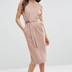 ASOS Belted Midi Dress Size 2 - NWT